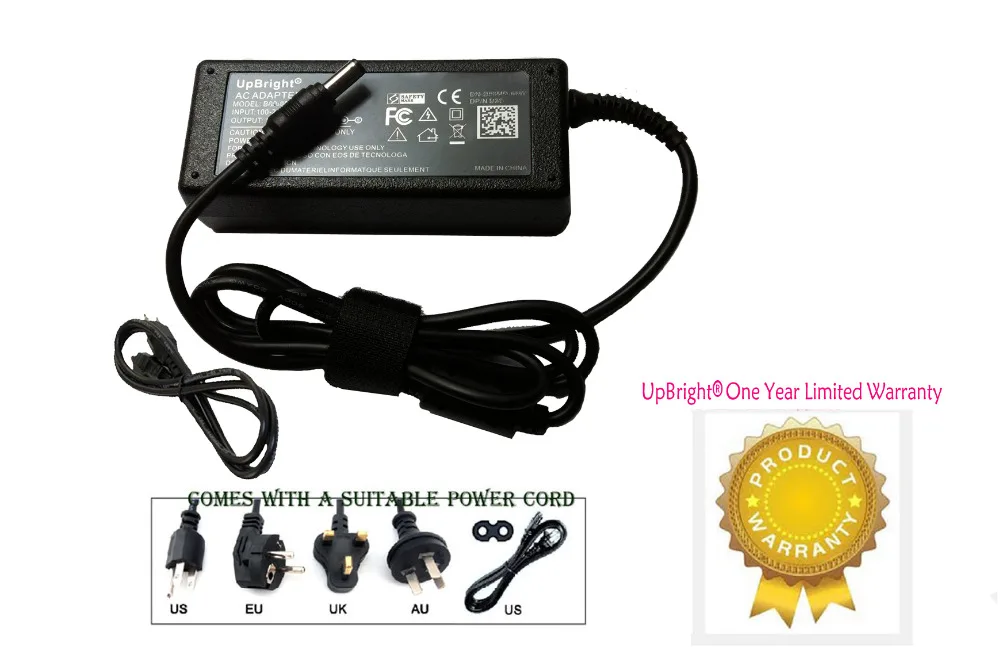 UpBright 19V AC / DC адаптер для LG Electronics 19 '✠'' 22 '✣'' 24 '✧''