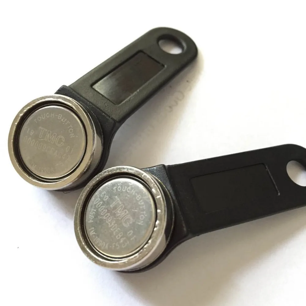 

1000pcs/lot TM1990A-F5 Magnetic iButton Keys is compatible with DS1990A-F5 ibutton TM key card Dallas TM1990A Magnetic Keys