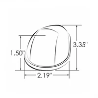 תואר נירוסטה ימית 12V סירה ניווט אור נירוסטה 112.5 תואר האדום הירוק בנמל אור Starboard אור (2)