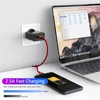 TIEGEM-Cable USB tipo C para Samsung S9 S8, Cable de TYPE-C de datos de carga rápida para Huawei Mate 20 Pro, cargador de teléfono móvil, USB-C ► Foto 2/6