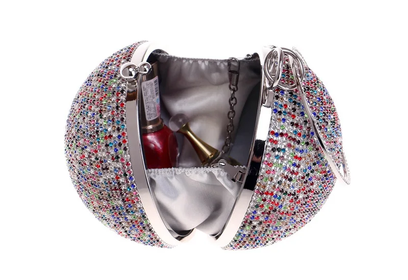 GLOIG, женские вечерние сумки с кристаллами, свадебные сумочки с бриллиантами, Сумочка на плечо с цепочкой, вечерние клатчи, стразы, кошелек с карманом