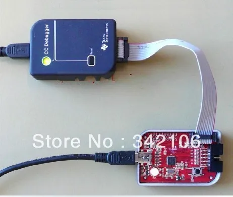 

Free Shipping! CC Debugger Emulator ble Bluetooth protocol analysis CC2530 2541 2540