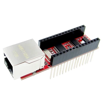 

1pcs ENC28J60 Ethernet Shield V1.0 Nano 3.0 RJ45 Webserver Module