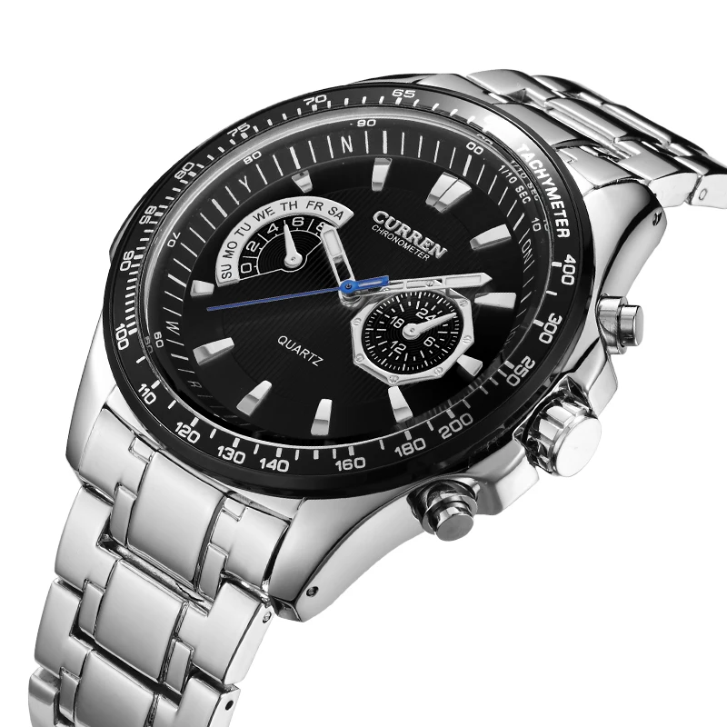 

CURREN Luxury Brand Men Fashion Sport Watches Men's Quartz Analog Clock Man Military Wrist Watch Relogio masculino CR8020-03