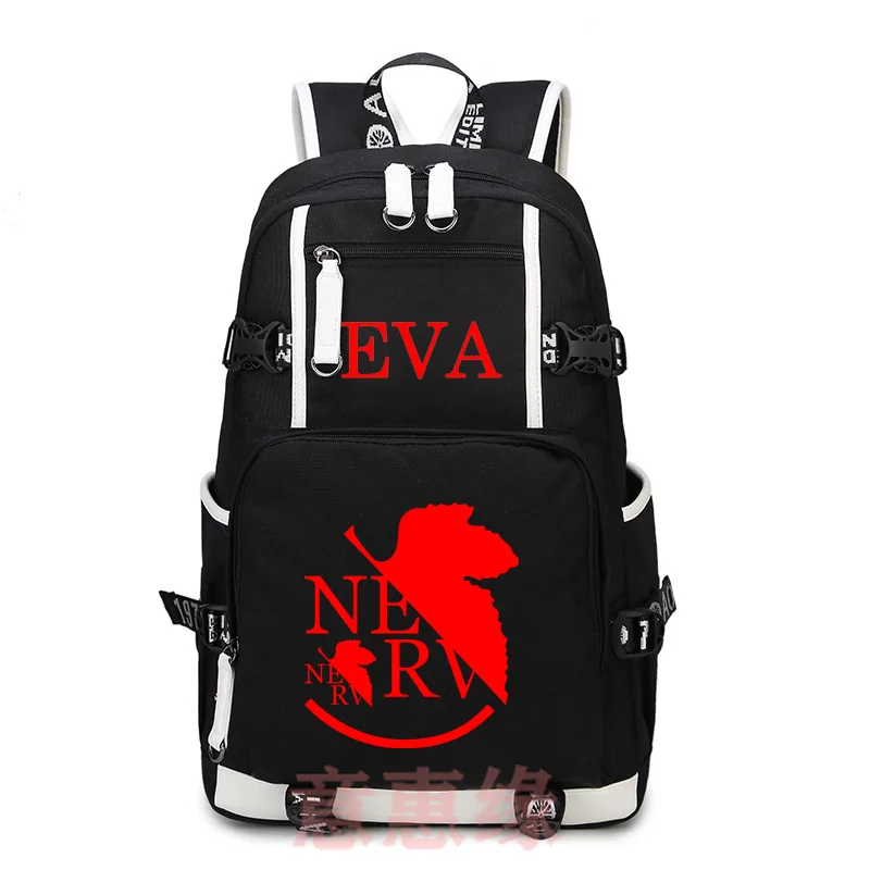 Mochila de Anime para Cosplay, bolsa de lona EVA, mochila escolar, bolsas  de viaje|evangelion backpack|canvas backpack bagbackpack travel bag -  AliExpress