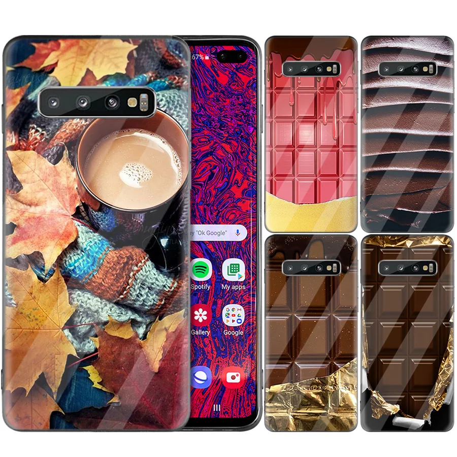 

Alenka Alpen Gold Chocolate Case for Samsung Galaxy S10 5G S10e S9 S8 Plus Note 9 10 105G Plus A50 A30 A70 Tempered Glass Case