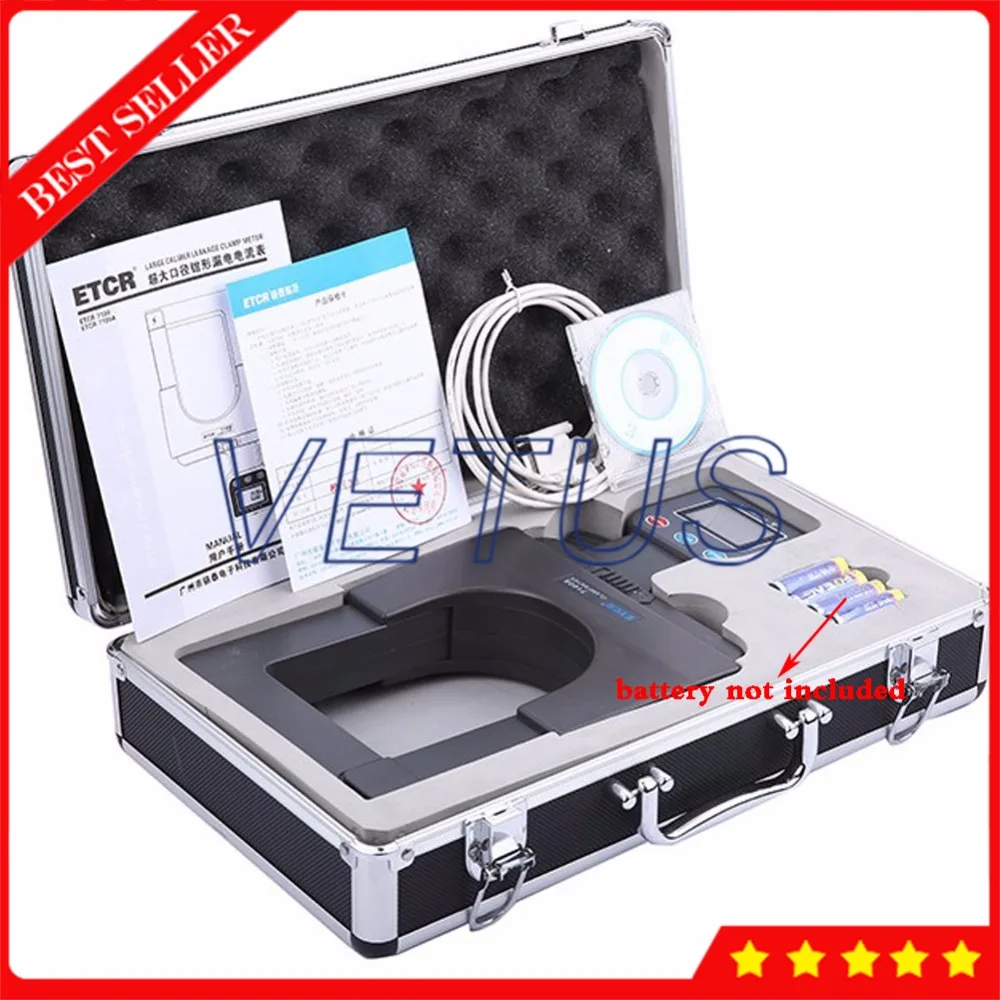 

ETCR7100A 108mm*148mm Super large Caliber current meter with analog ac ammeter RS232 Interface Digital Clamp Meter