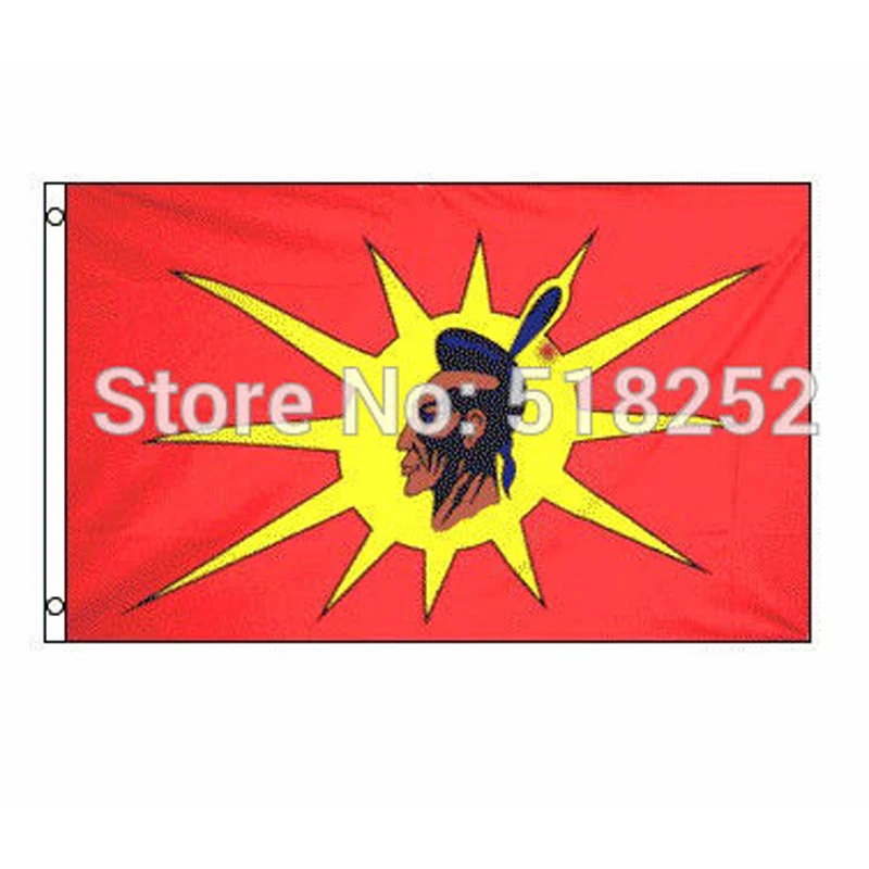 KA Indian Flag 3x5 FT 150X90CM Banner 100D Polyester flag brass