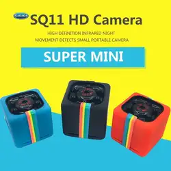 Ночное видение мини Камера SQ11 12MP HD 1080 P DVR Высокое разрешение Micro Comcorder красный