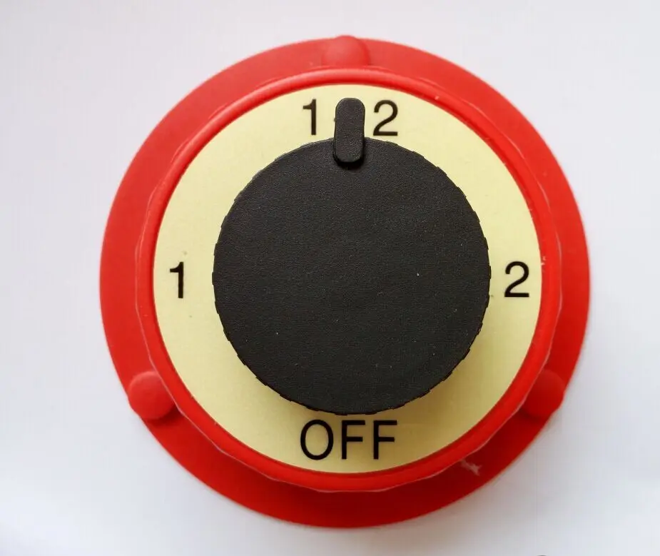 MARINE BOAT YACHT SWITCH DUAL BATTERY ISOLATOR SELECTOR SWITCH-in