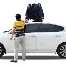 Автоматический тент-палатка с дистанционным управлением, покрытие для автомобиля, водонепроницаемый складной портативный автомобильный навес с защитой от ультрафиолета, Солнцезащитный навес для крыши автомобиля