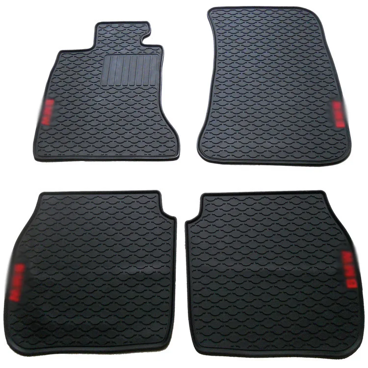 Genuine Dedicated Front&Rear Floor Slip resistant Rubber Mats for BMW 7