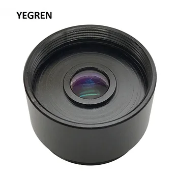 

2X Microscope Relay Lens C to C-mount Adapter Lens Teleconverter for Industrial Microscope Extend Working Distance