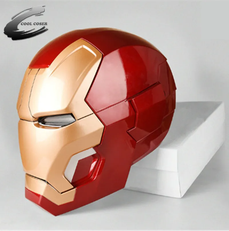 Iron Man Helmet Full Metal 1 1 Scale 42 Mk42 1 1 Wearable Tony Stark Mark Cosplay Mask Led Light Eyes Halloween Mask Props Metal Scale Scales Metalmetal Men Aliexpress Iron Man Helmet Full Metal 1 1 Scale 42 Mk42 1 1 Wearable Tony Stark Mark Cosplay Mask Led Light Eyes Halloween Mask Props Metal Scale Scales Metalmetal Men Aliexpress