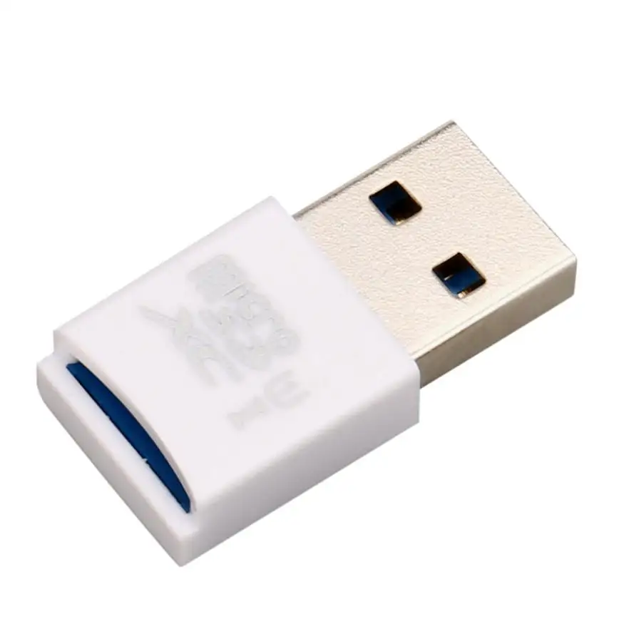 Высокоскоростной мини USB 2,0 Micro SD TF T-flash считыватель карт памяти адаптер l0718 #2