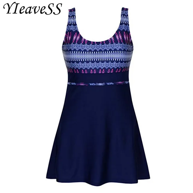 {Excellent|Wonderfull|Very Good|Very Recommended} 2019 New Plus Size Swimwear Women Swimwear Two Piece Striped Halter Swimsuit Swimming Dress Bathing Suit S--5XL Special Offers