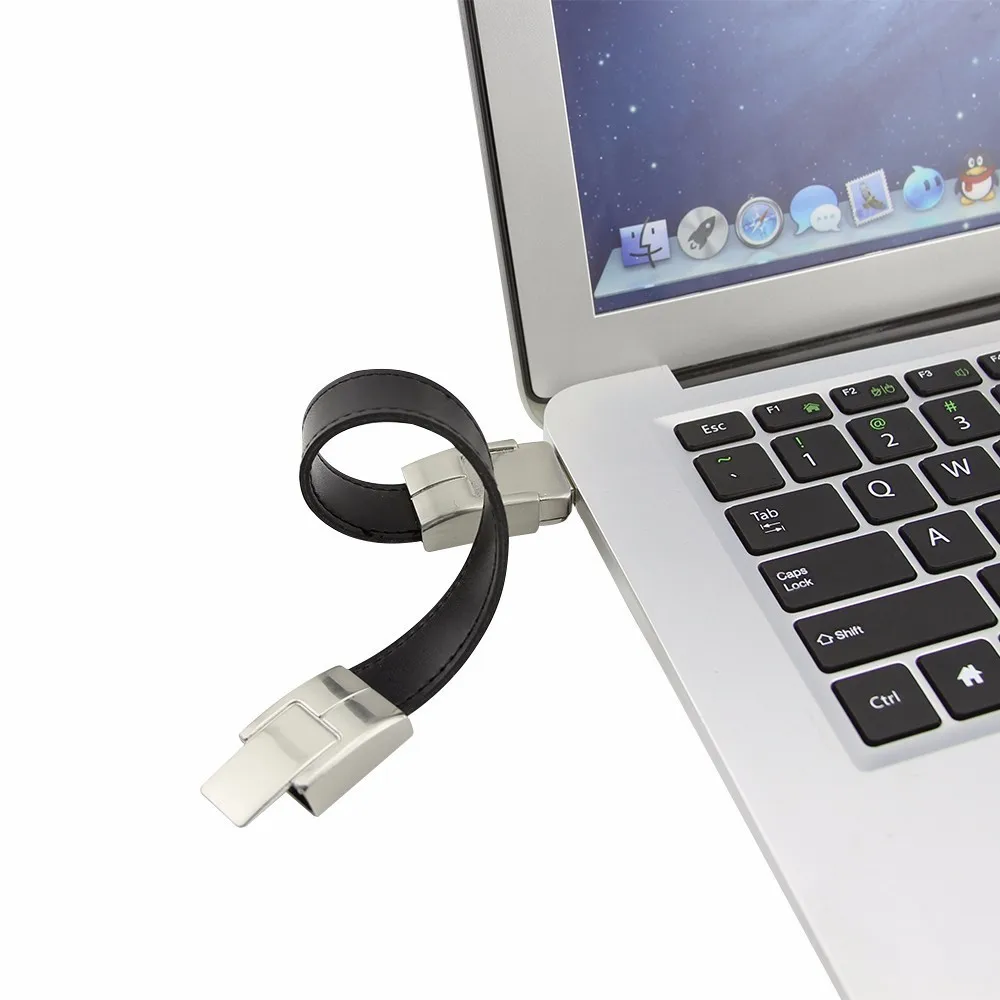 CHYI ремень браслет USB флэш накопитель драйвер черный дизайн карта памяти 4 ГБ 8 16 32 64