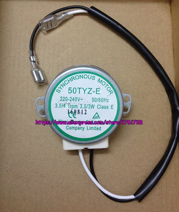 

Brand new for ice cube machine HZB-25BF/25A synchronous motor 50TYZ-E 220V~240V 3.5/3W 3.5RPM AC motor ~