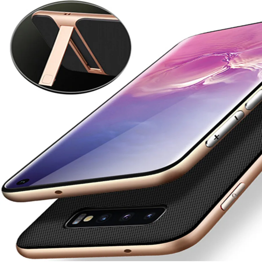 

Protective cover for samsung galaxy S10 plus case sansung S10E bumper kickstand glaxy s 10 lite Coque sansumg galax 10S Fundas