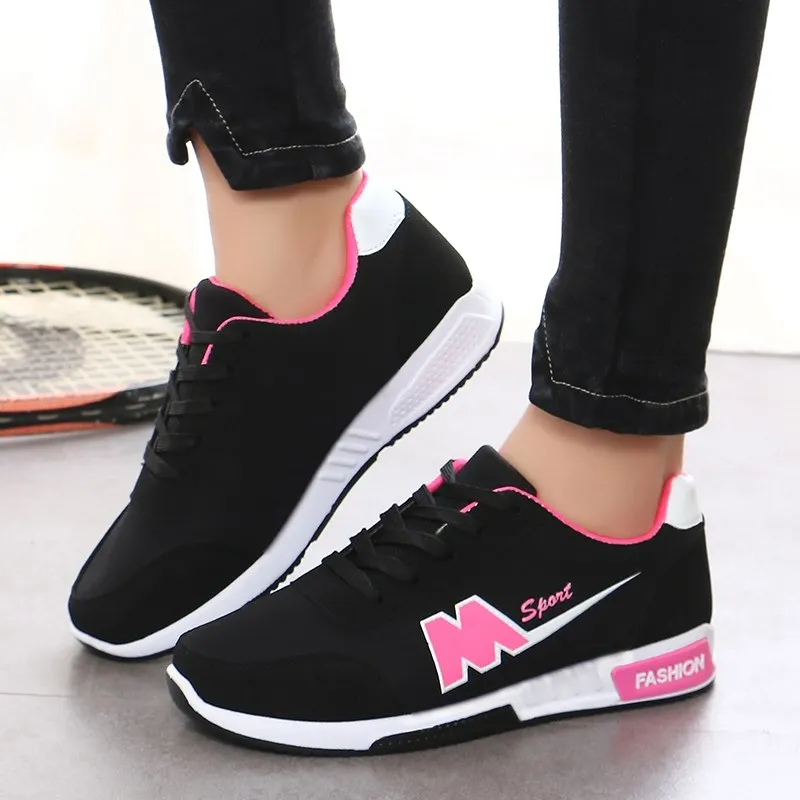 

New Women Casual Shoes Spring 2019 Summer Women Sneakers Fashion Breathable Suede Leather Platform Women Shoes Soft Footwears