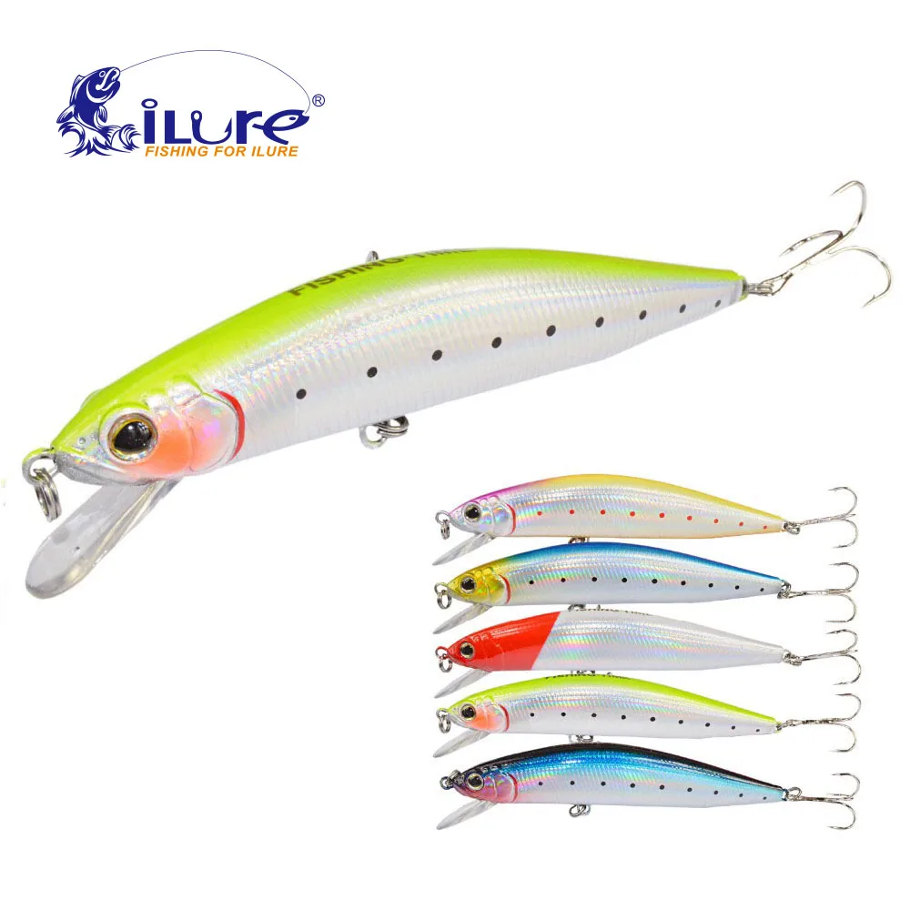 iLure Fishing Hard Bait Minnow 14cm 25g Fishing Bait Plastic Tackle