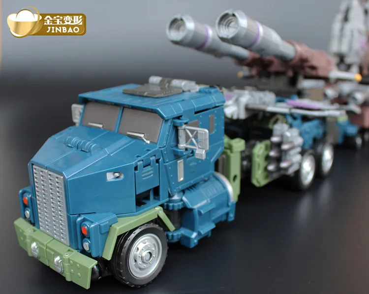 Быстрая доставка 6 в 1 JINBAO негабаритных bruticus WB фигурка героя Трансформация Робот игрушка