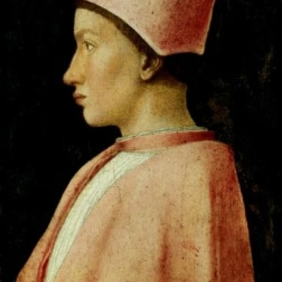 Portrait of Francesco Gonzaga   Andrea Mantegna (1431-1506/Italian)   Capodimonte Gallery  Naples Poster Print (24 x 36)
