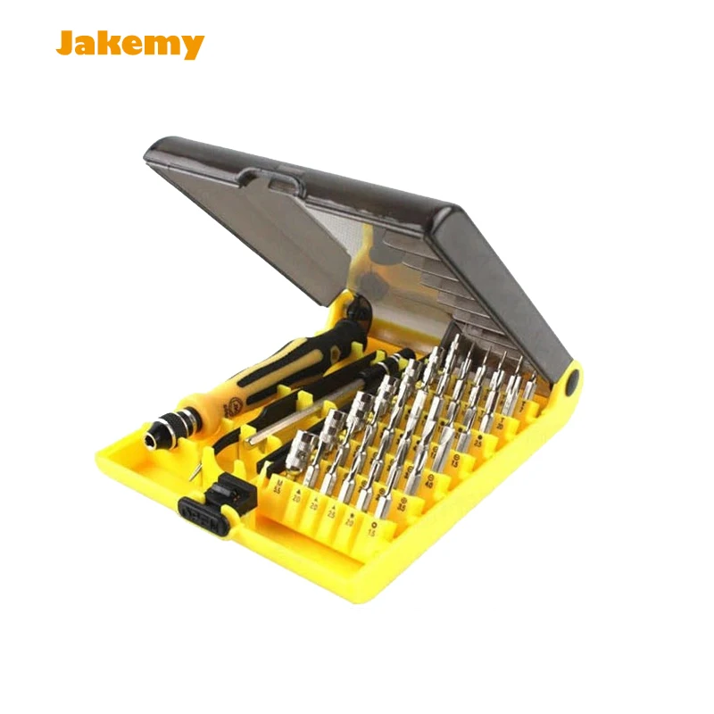 

45 in 1 JK6089A Precise Screwdriver tool Torx Screw Driver Cell Phone notebook Repair Tools Set Tweezers Mobile Kit tool sets