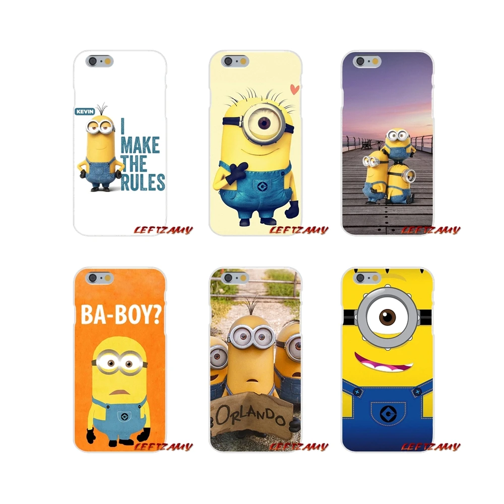 Accessories Phone Cases Covers For Samsung Galaxy A3 A5 A7 J1 J2 J3 J5 J7 2015 2016 2017 Cute Cartoon Yellow Minions | Мобильные
