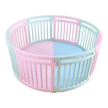 

Baby Playpen corral para bebe toys for children folding plastic baby fence round cercado para bebe piscine a balle ball pool