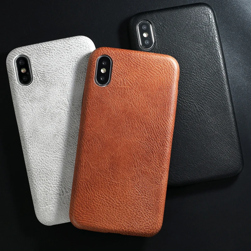 PU Leather Pattern Phone Case for iphone 7 8 6 6s plus Crocodile Skin Soft Back Cover For X xs max XR |