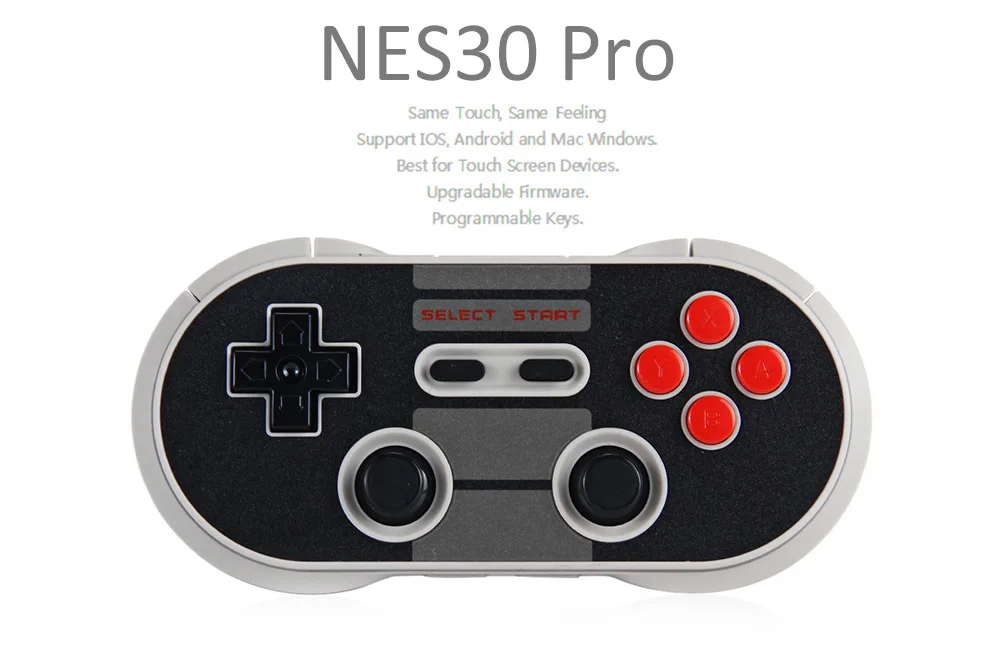 8bitdo NES30 Pro Беспроводной Bluetooth геймпад игровой контроллер для iOS Android ПК Mac Linux