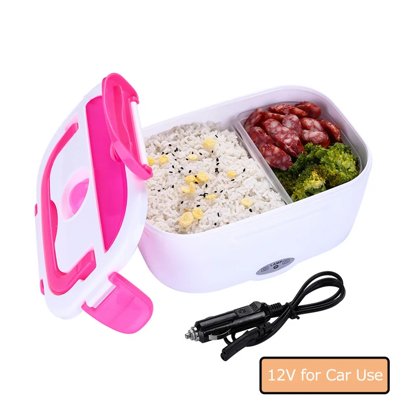 

Electric Heating Lunch Box Car Use 12V Insulation Food Container Heating Food Warmer Heater Food Container Dinnerware Benta Box