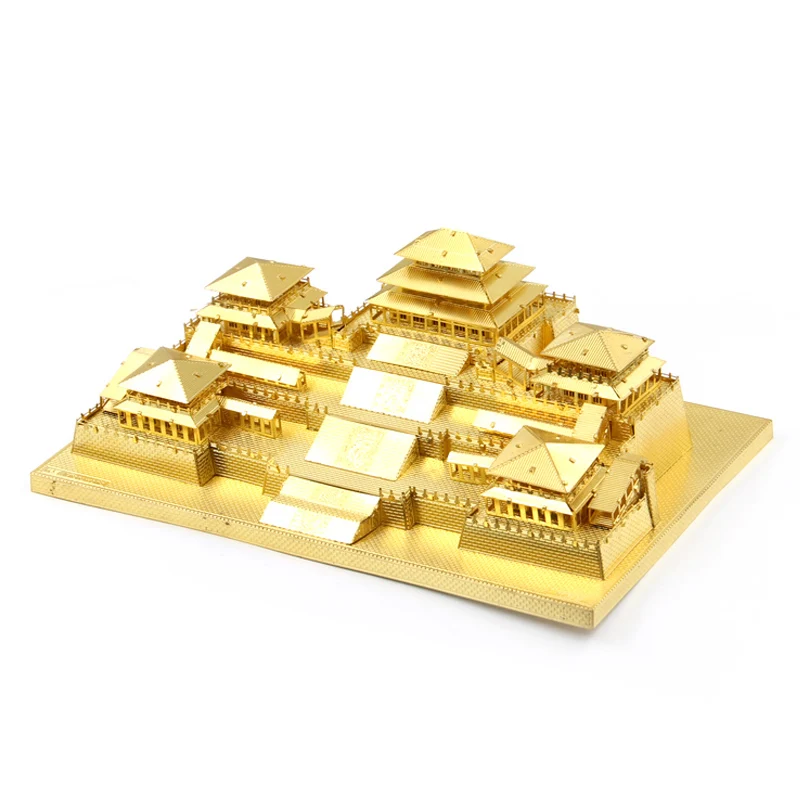 Металлический 3D нано пазл Microworld набор для сборки моделей дворца J033 сделай сам с