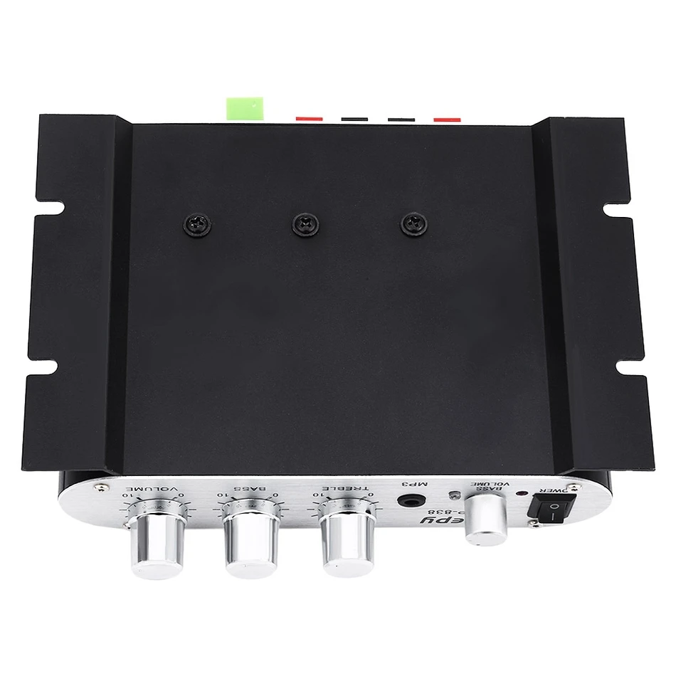 Lepy LP 838 черный HiFi автомобильный сабвуфер 2 1 канальный усилитель MP3 MP4 Стерео