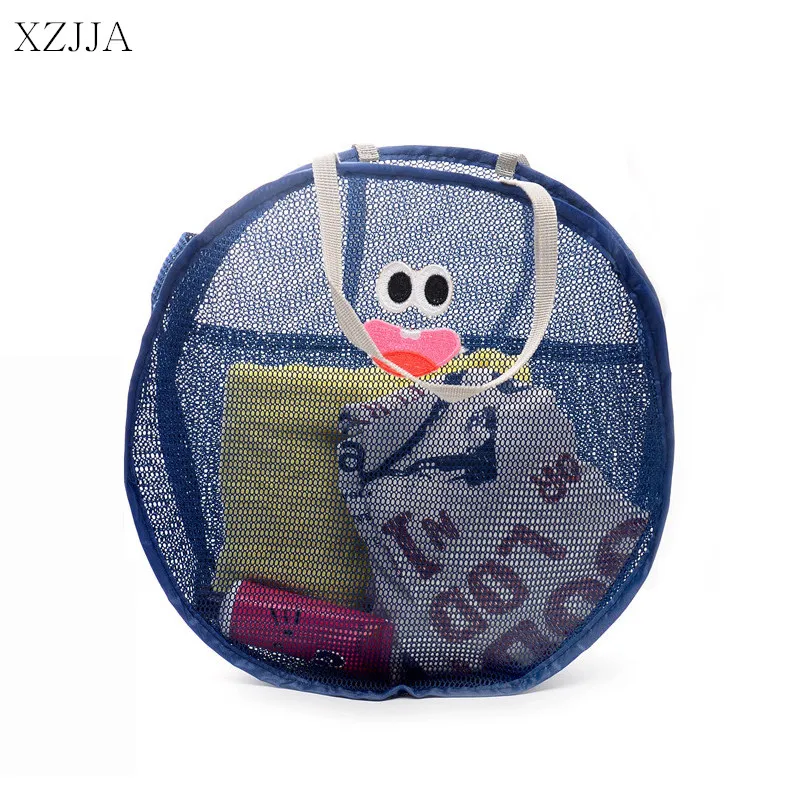 XZJJA Mesh Travel Storage Bags Women Swim Handbag Cosmetic Pouch Summer