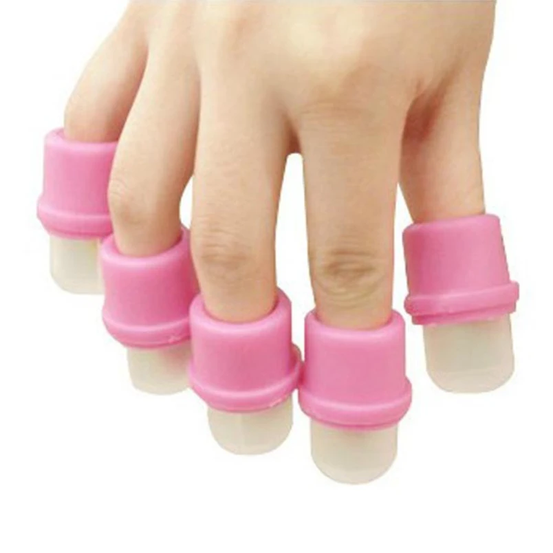 kai yunly 10PCS Wearable Nail Soak Soakers Polish Remover DIY Acrylic
