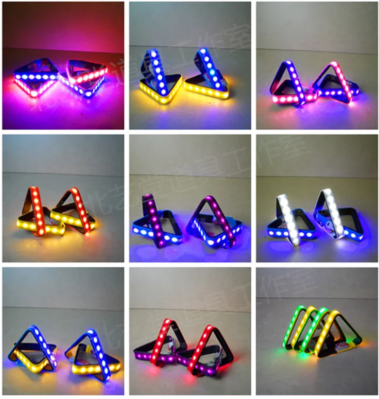 

Love Live! Video Games Awakening Nico Umi Rin Kotori LED Shine Vervel Bracelet EVA upgrade Anime Cosplay Accessories 4 pieces
