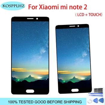 

For 5.7" Xiaomi Mi Note 2 LCD Display Touch Screen Digitizer Assembly Note2 1920x1080 Xiaomi Mi Note 2 Display phone+tools