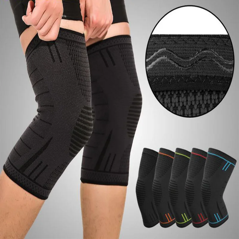 High Quality Basketball Knee Support Gym Sports Knee Braces Men Women