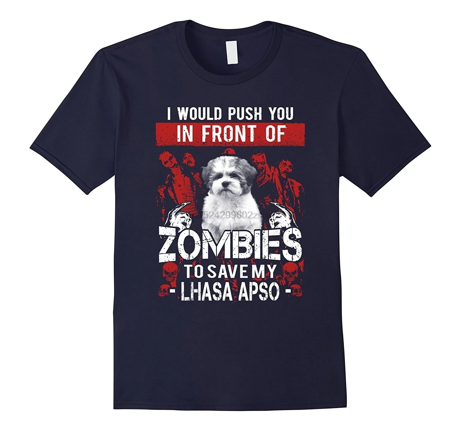 

Lhasa Apso Love Men's Cotton T-shirt