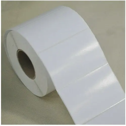 

1000 pcs Glossy PET Label Sticker Waterproof tearproof oilproof PET Sticker 80mm x 50mm White Colour