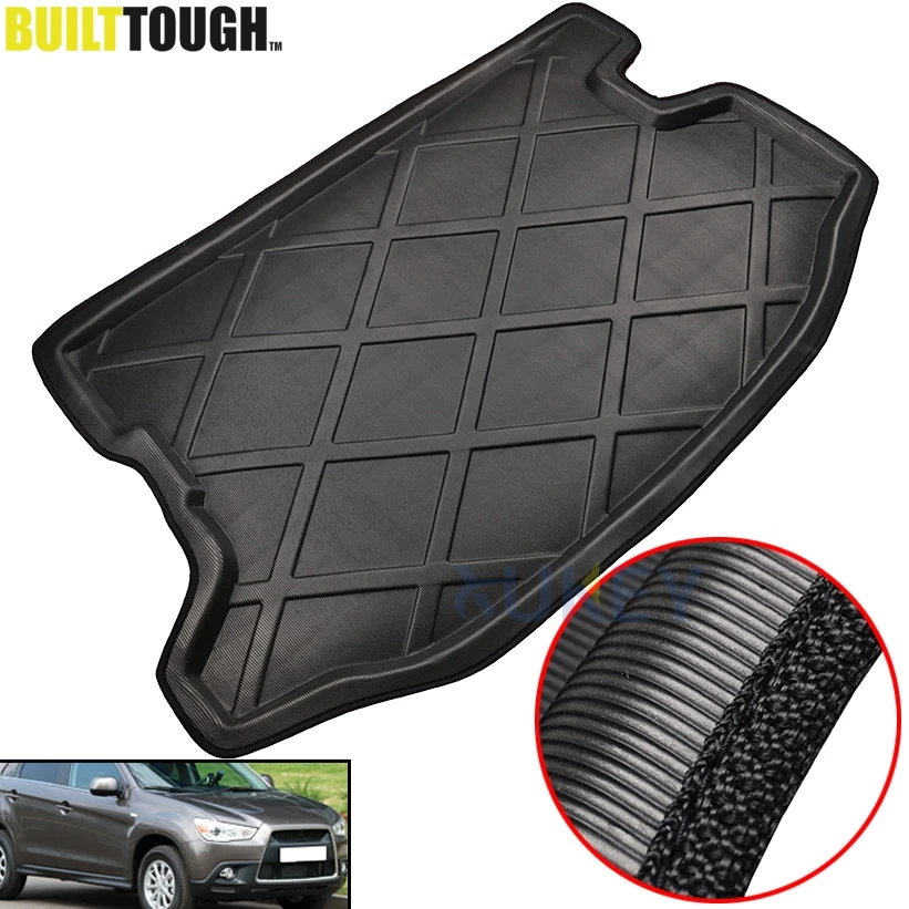 

Rear Trunk Cargo Boot Liner Mat Tray Floor Carpet For Mitsubishi ASX / Outlander Sport / RVR 2010 2011