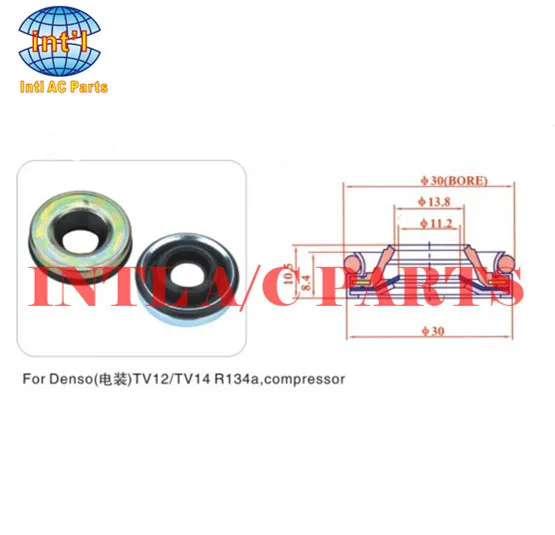 Auto Ac Compressor Shaft Seal Lip Seal Oil Seal For Tv12 Tv14
