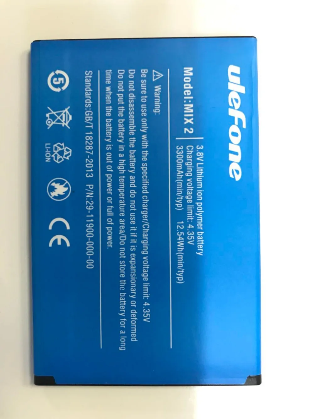 Новый оригинальный запасной аккумулятор Ulefone MIX2 3300 мАч запасная батарея для