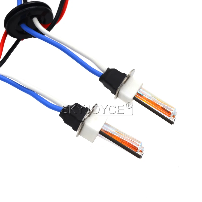 SKYJOYCE 55W HID xenon kit 12V AC CANBUS Ballast H3C Ceramics xenon bulb Car Xenon Headlight Retrofit Conversion Kit 3000K 6000K (3)