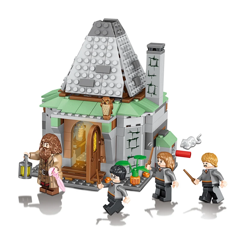 

Hagrid's Cottage Building Blocks of Harri Potter series 461pcs Brick Educational Toys Compatible Legoing kids Birthday gifts