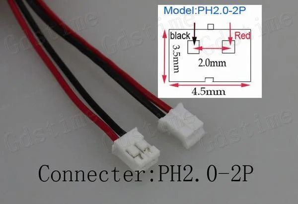 Gdstime 200 шт. 2Pin 4 см 40 мм x 10 мм 12 В 4010 бесщеточный mini dc вентилятор охлаждения 40x40x10 мм охладитель оптовая продажа с фабрики