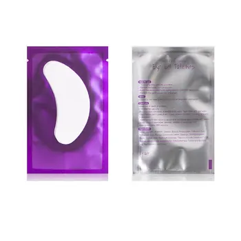 

10/25 Pairs Eyelash Pad Gel Under Eye Patches Professional Lint Free Paper Sticker Wraps for Eyelash Extension Makeup Tools