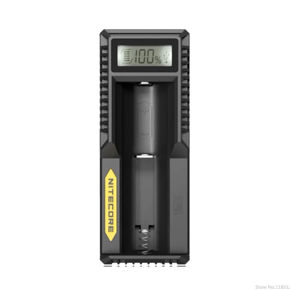 NITECORE UM10 Цифровое Зарядное устройство смарт ЖК экран Смарт USB зарядное 18650 17650 17670